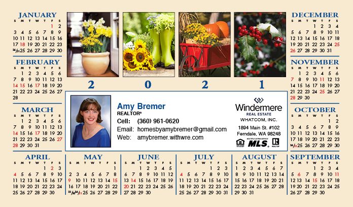 Real Estate Jumbo Postcard Calendars